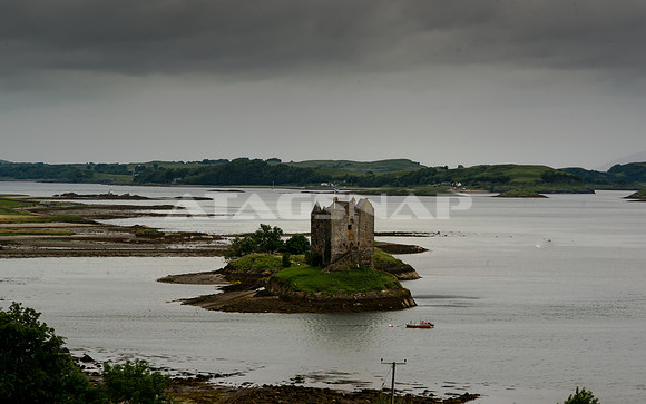 Castle Stalker in Scotland