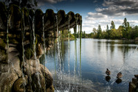 Fountain Spanish Garden Hyde Park