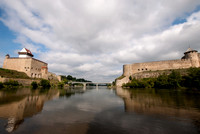 Hermann and Ivangorod  Castles - Narva Estonia