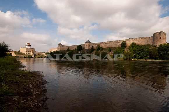 Ivangorod and Hermann castles Estonia