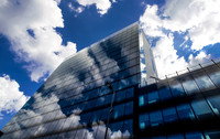reflections in Paddington building