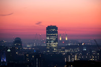 west from the Tate
